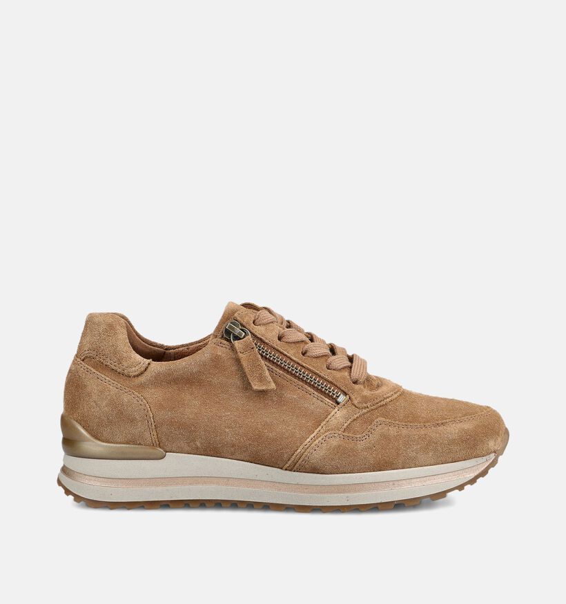 Gabor Baskets casual en Marron pour femmes (377118) - pour semelles orthop&eacute;diques