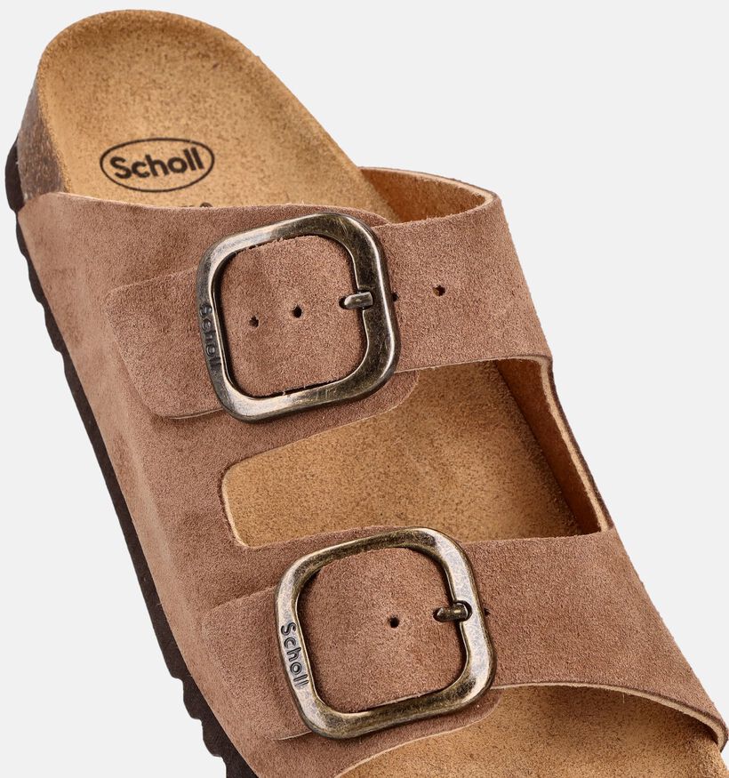 Scholl Noelle Lichtbruine Slippers voor dames (369875)