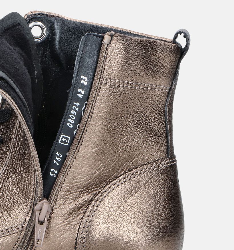 Gabor OptiFit Bronzen Bottines voor dames (347067) - geschikt voor steunzolen