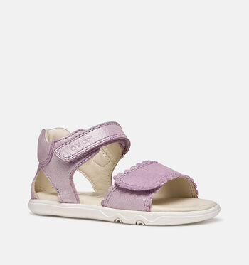 Geox Sandalen Beige/Blauw