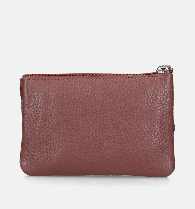Euro-Leather Porte-monnaie en Noir pour femmes (341415)
