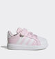 adidas Streettalk Baskets en Rose pour filles (372793) - pour semelles orthop&eacute;diques