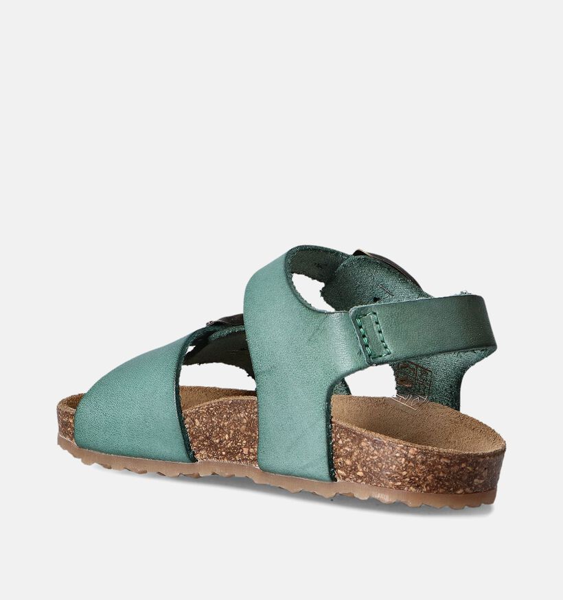 Little David Easy 4 Sandales pour bébé en Vert pour filles, garçons (356057)