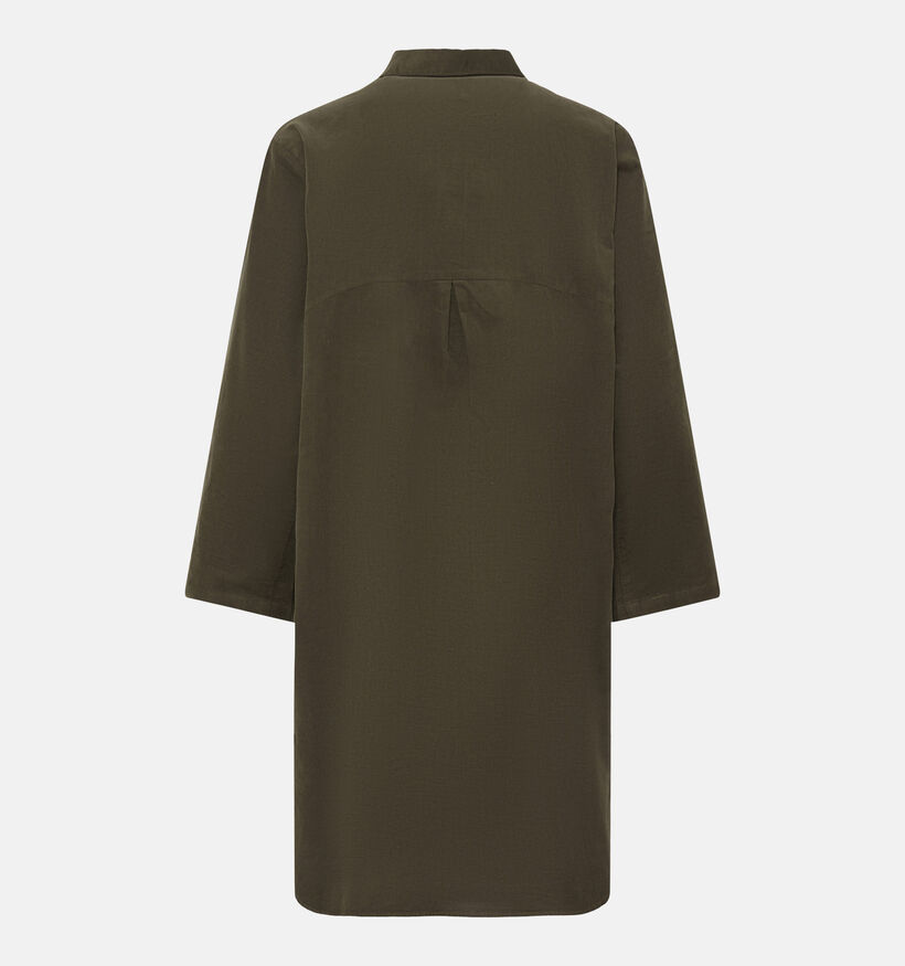 Fransa Cory Kakigroene Midi-Jurk voor dames (379929)