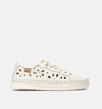 Veterschoenen wit