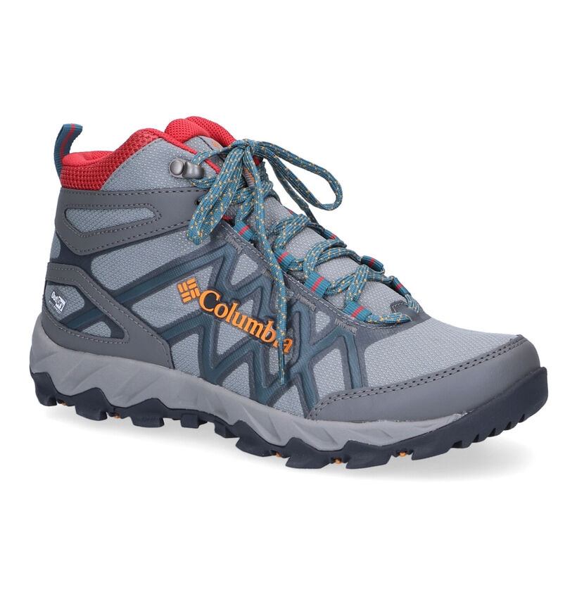 Colombia Peakfreak X2 Mid Outdry Grijze Wandelschoenen voor dames (303801) - geschikt voor steunzolen