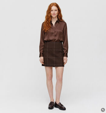 Pieces Rokken Bruin