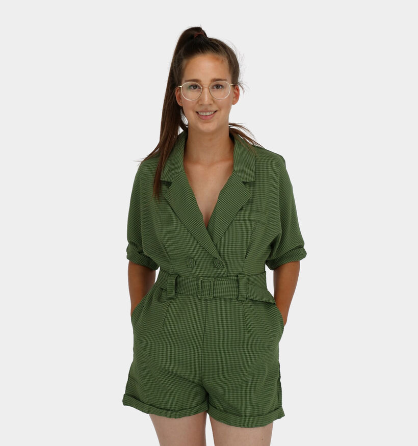 Lofty Manner Kaki Playsuit (280821)