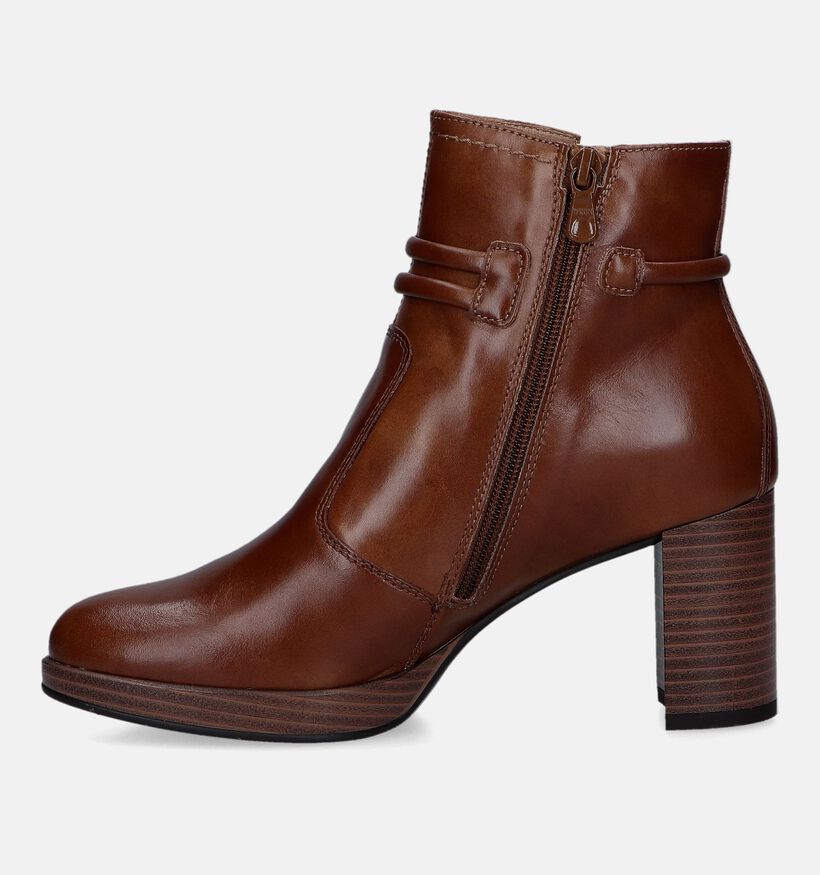 NeroGiardini Bottines à talons en Cognac pour femmes (329936)