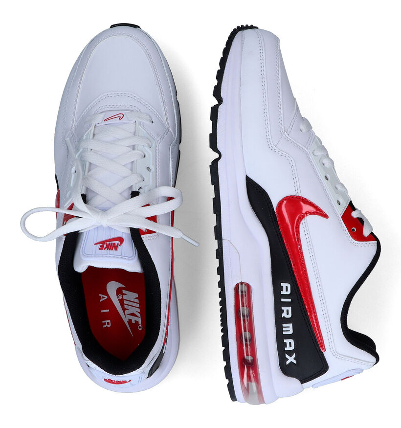 Nike Air Max LTD Witte Lage Sneakers in kunstleer (319394)