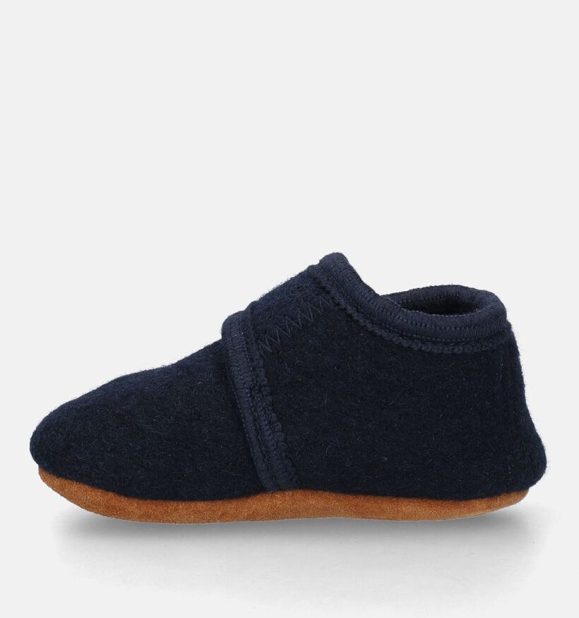 Enfant Pantoufles pour bébé en Bleu foncé pour garçons, filles (330352)