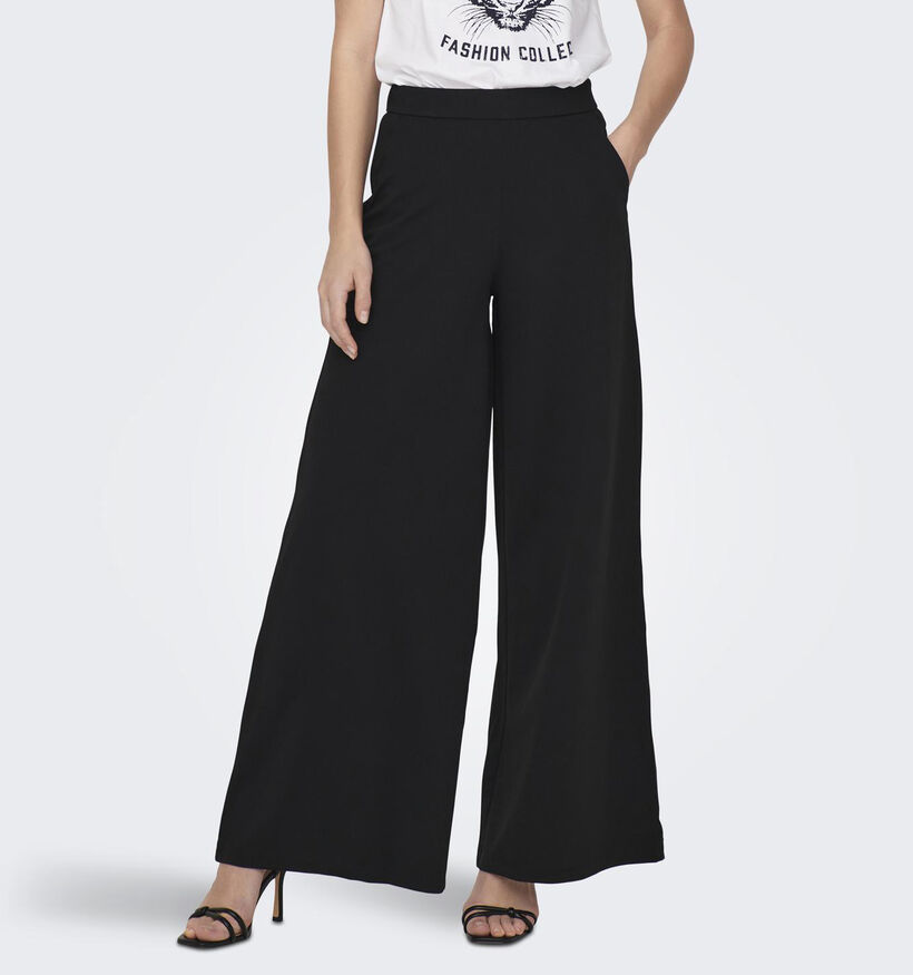 JDY Tanja Pantalon large en Noir L32 pour femmes (352384)