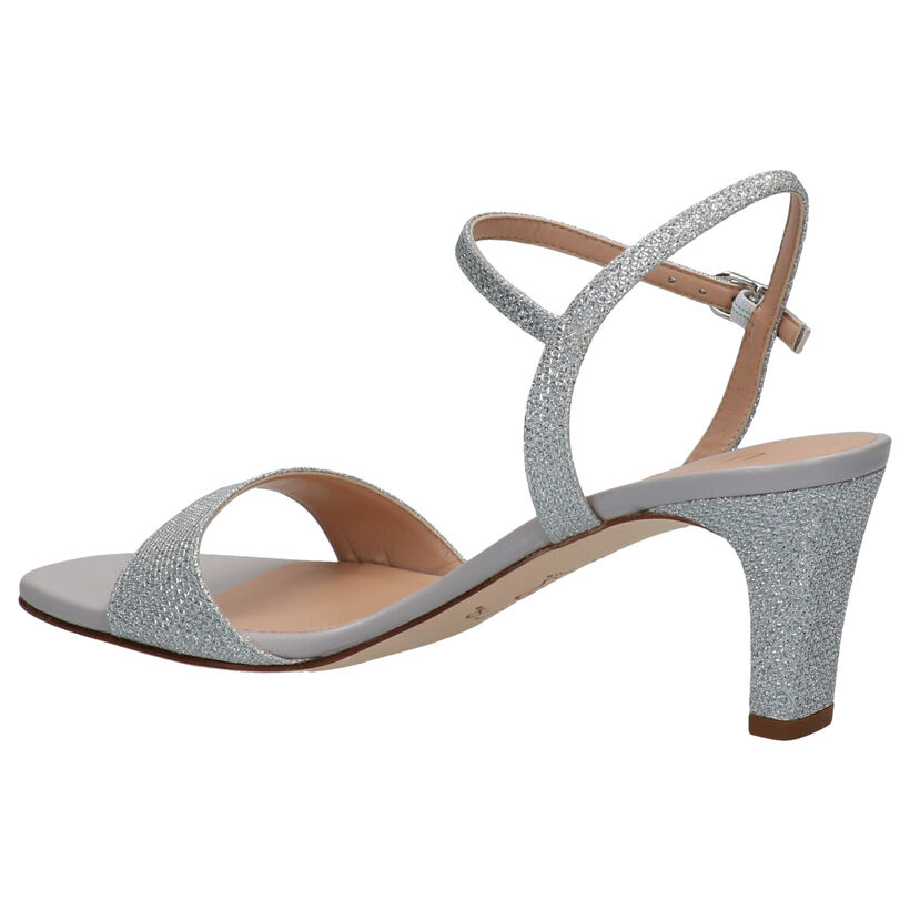 Unisa Sandales à talons en Or en textile (274898)