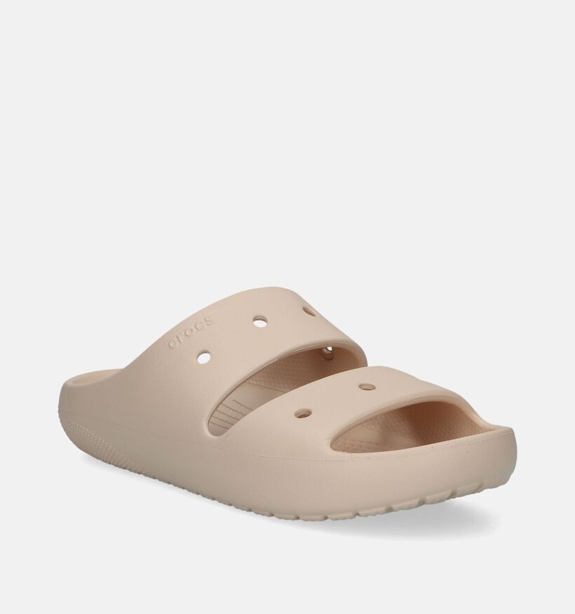 Crocs Classic Beige Slippers voor dames (341364)