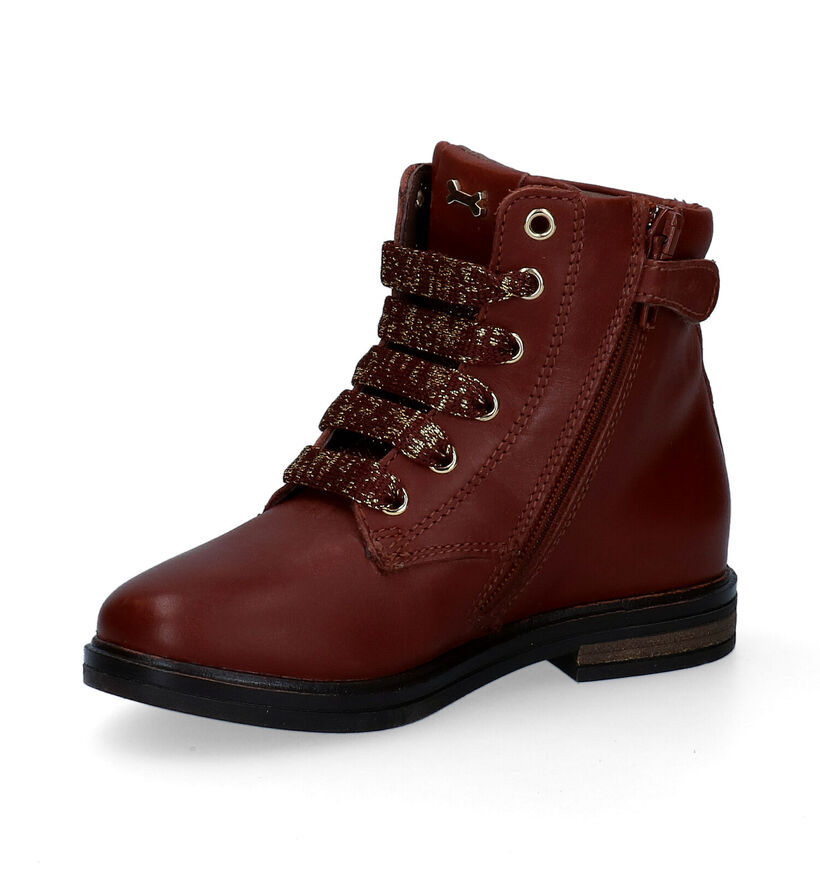 STONES and BONES Gaert Bottines en Bleu pour filles (295058) - pour semelles orthopédiques