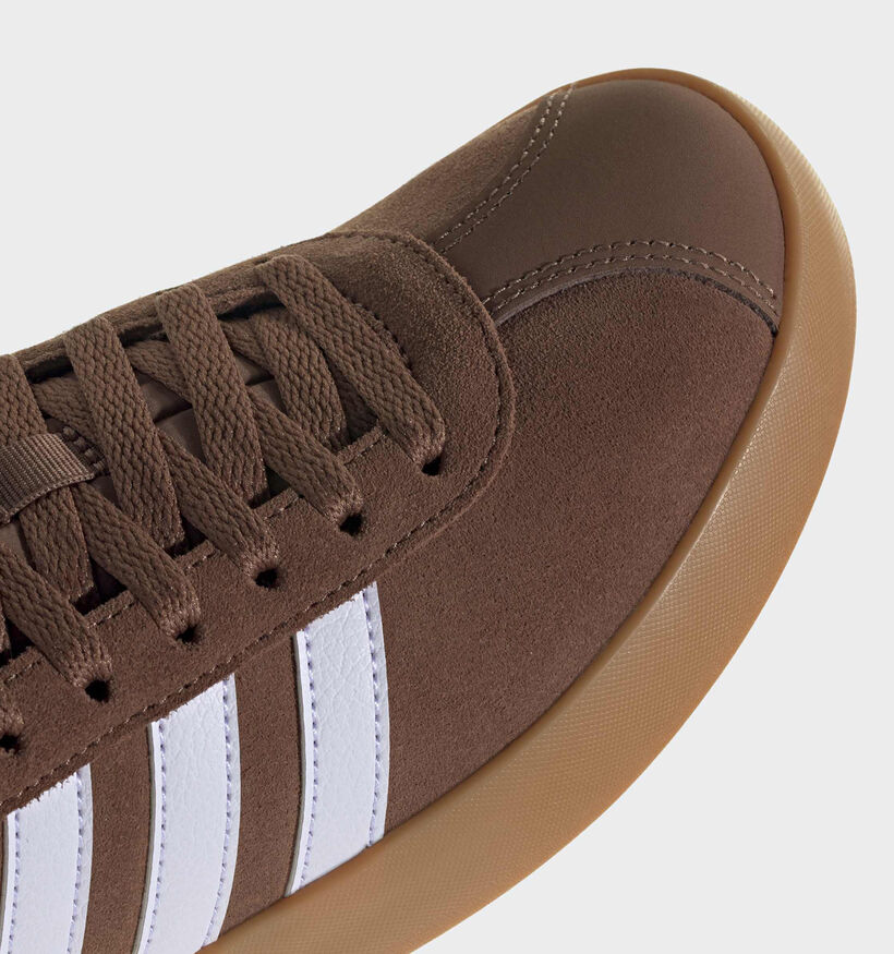 adidas VL Court 3.0 Bruine Sneakers voor dames (375345)