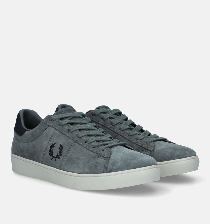 Fred Perry Spencer Chaussures à lacets en Vert pour hommes (333926)
