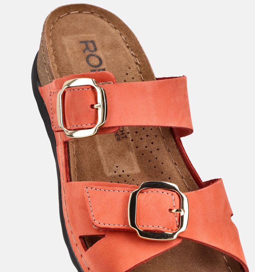 Rohde Soave Lichtrode Slippers voor dames (373770)