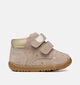 Geox Macchia Baskets montantes en Beige pour filles (376242) - pour semelles orthop&eacute;diques