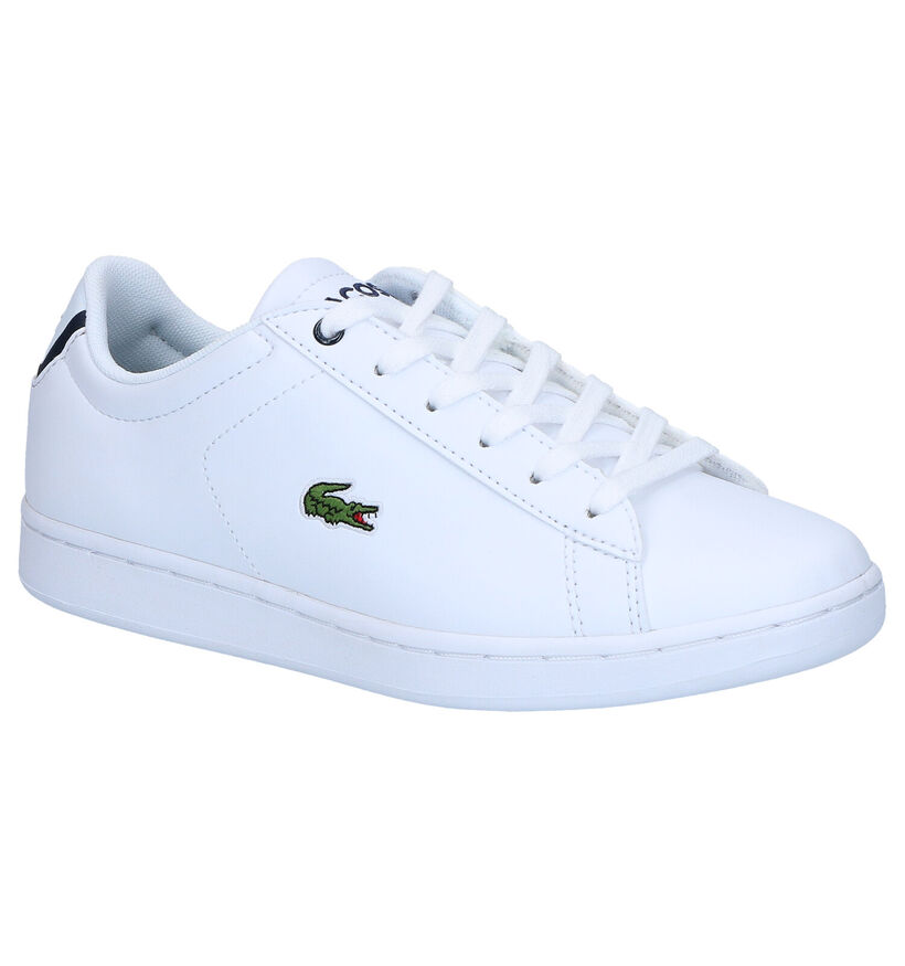 Lacoste Carnaby Evo Witte Sneakers in kunstleer (271071)