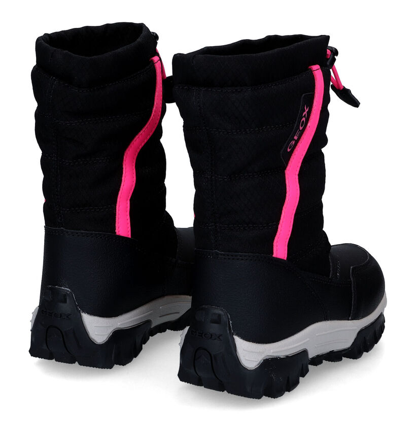 Geox Himalaya Bottes de neige en Noir pour filles (317651) - pour semelles orthopédiques