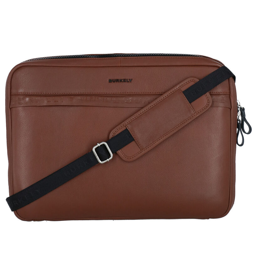 Burkely On the move Sac d'ordinateur en Noir en cuir (298871)