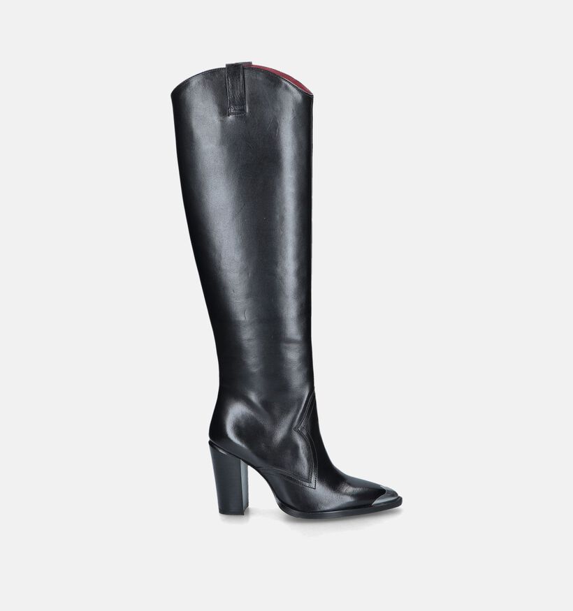 Bronx New Americana Bottes hautes en Noir pour femmes (357312)