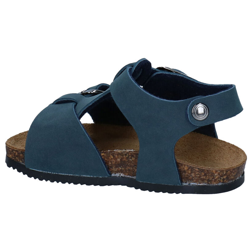 Biomodex Blauwe Sandalen in kunstleer (290057)