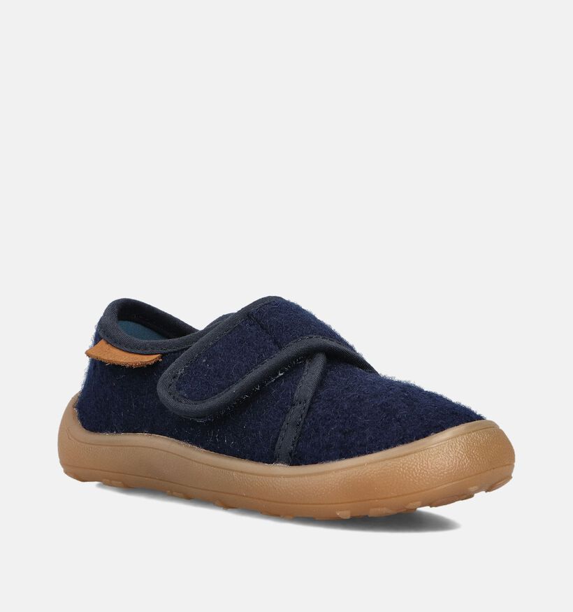 Bisgaard Donkerblauwe Pantoffels voor jongens, meisjes (364812) - geschikt voor steunzolen