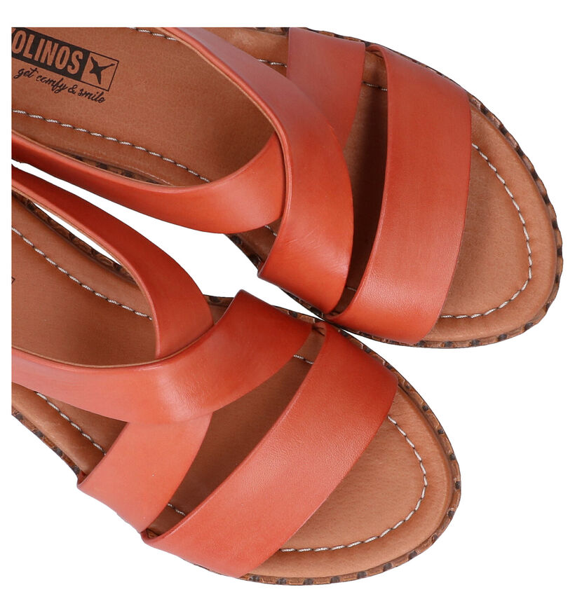 Pikolinos Algar Sandales en Orange en cuir (289249)