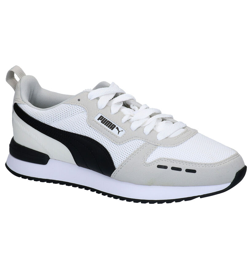 Puma Baskets basses en Bleu foncé en simili cuir (288552)