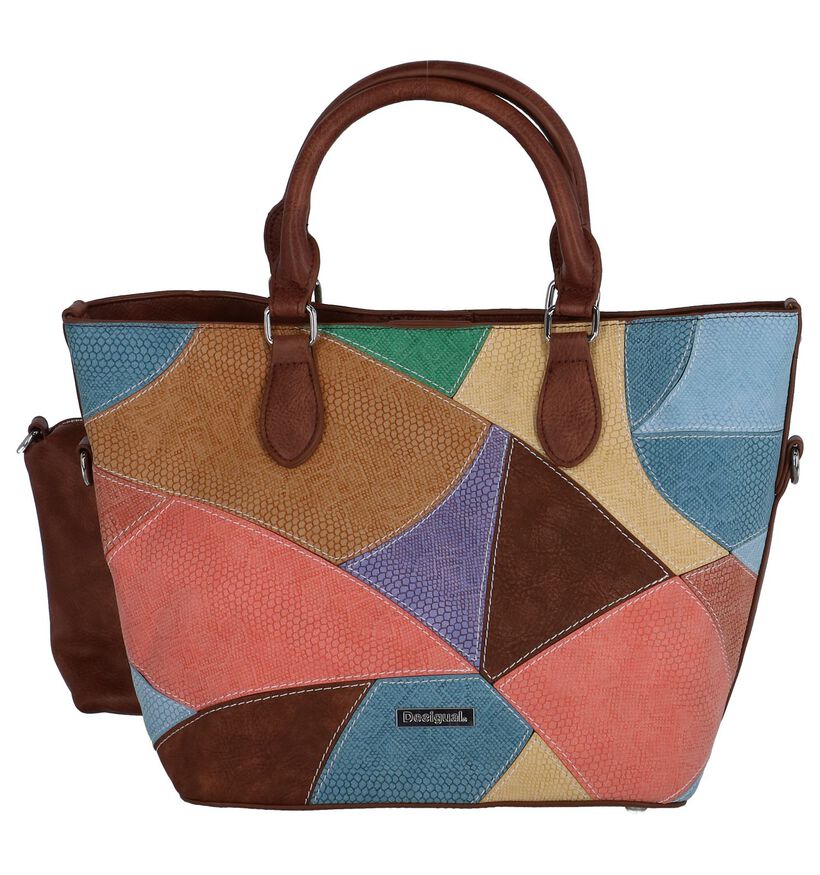 Multicolor Bag in Bag Handtas Desigual in kunstleer (242345)