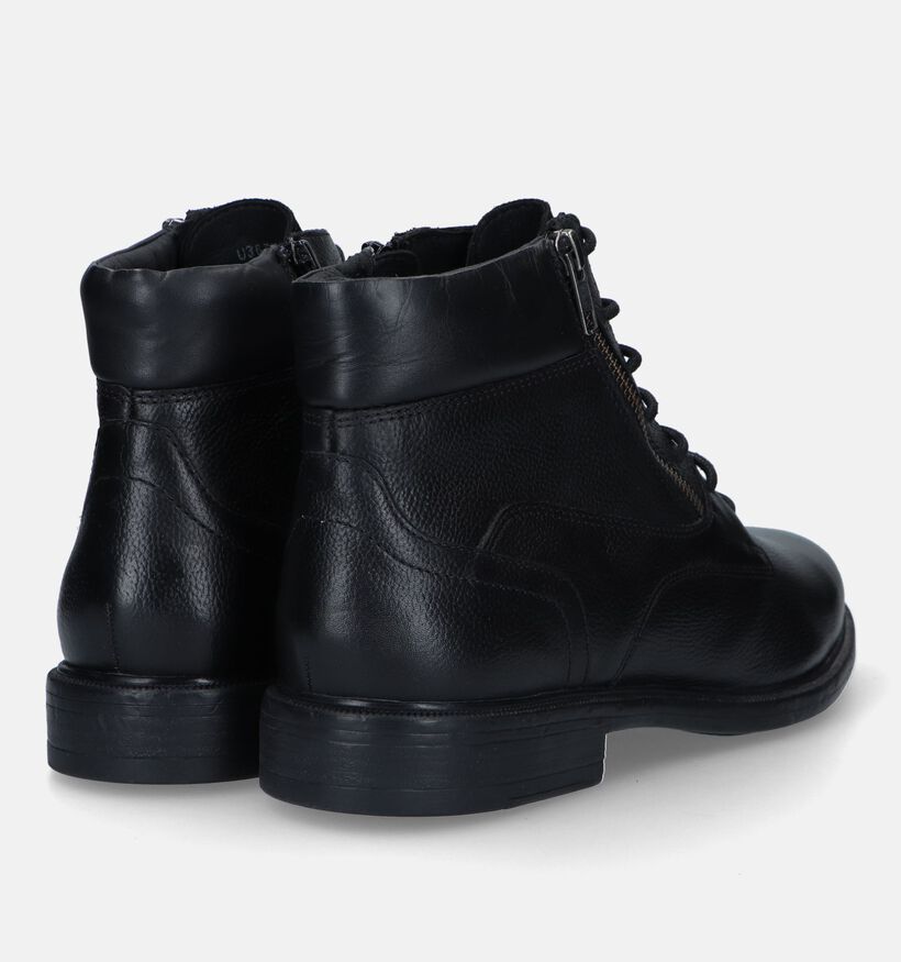 Geox Terence Bruine Geklede Hoge Veterschoenen voor heren (329727)