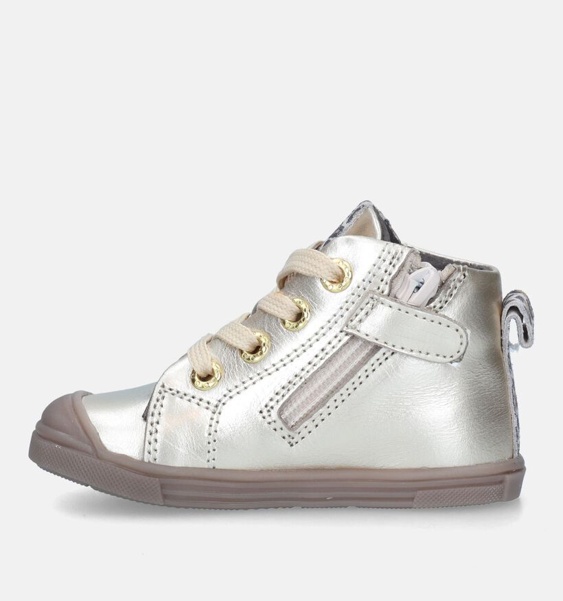 Milo & Mila Gouden Babyschoenen voor meisjes (329685) - geschikt voor steunzolen