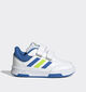 adidas Tensaur Sport 2.0 Witte Sneakers voor jongens, meisjes (350278)