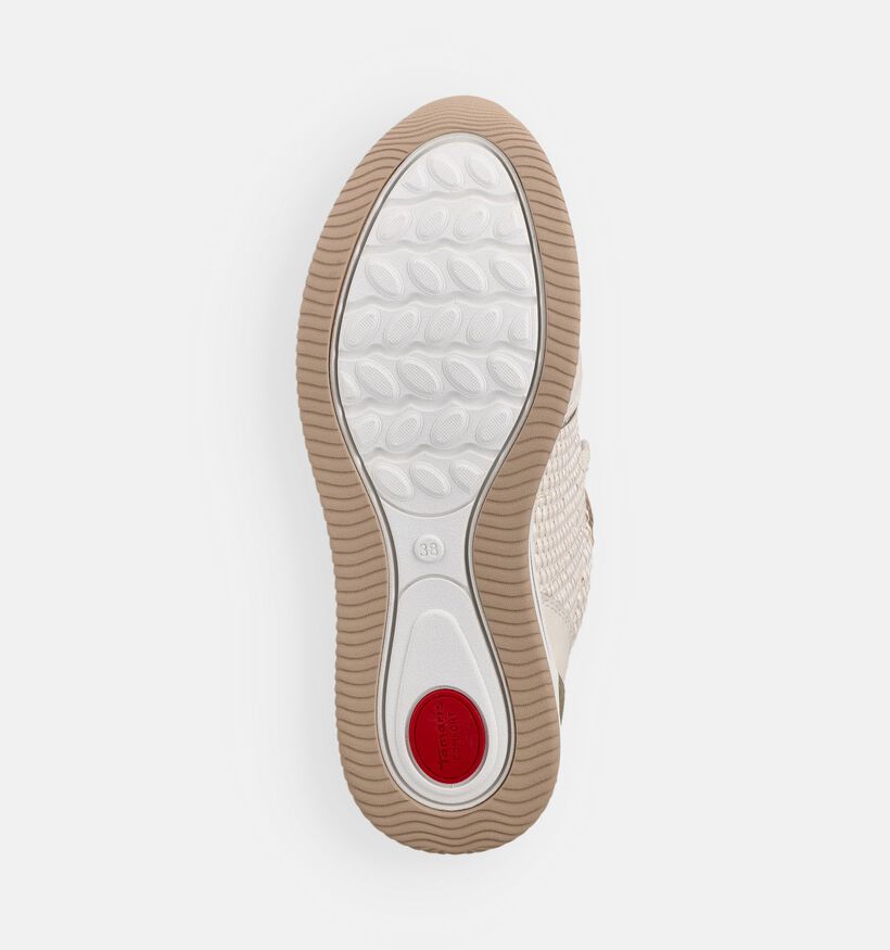 Tamaris Comfort Baskets en Beige pour femmes (367852) - pour semelles orthop&eacute;diques
