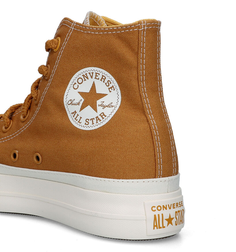 Converse CT AS Lift Platform Workwear Gele Sneakers voor dames (320389)