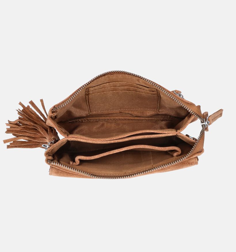DSTRCT Portland Road Cognac Clutch crossbody tas voor dames (353928)
