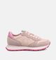 Sun68 Ally Solid Nylon Roze Sneakers voor dames (368707) - geschikt voor steunzolen