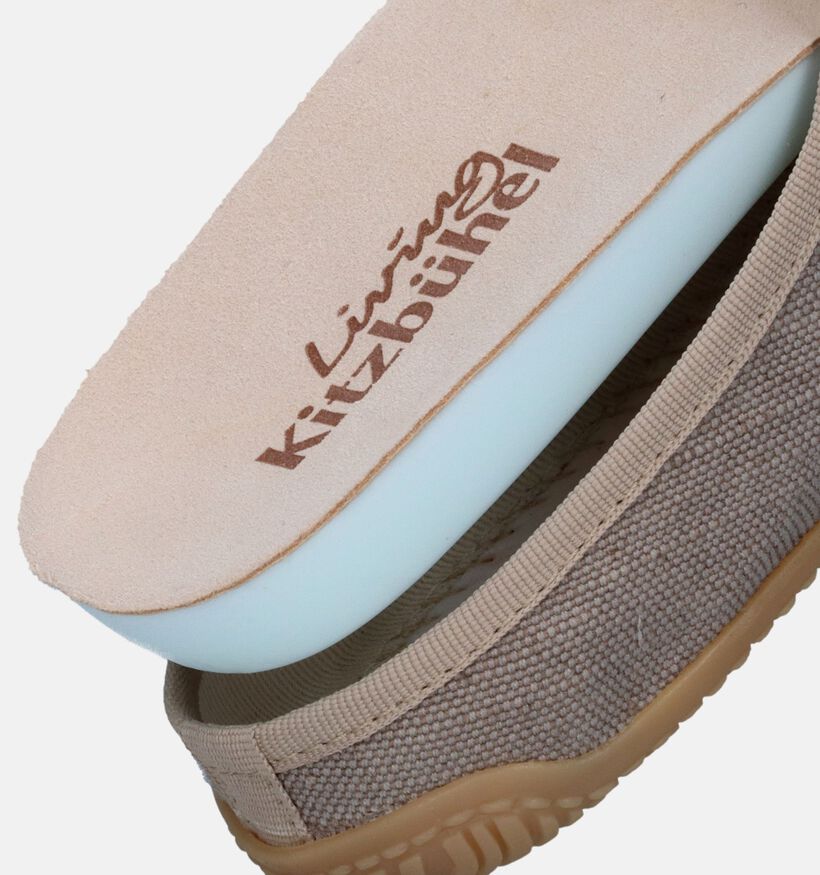 Living Kitzbühel Beige Pantoffels voor dames (342372) - geschikt voor steunzolen