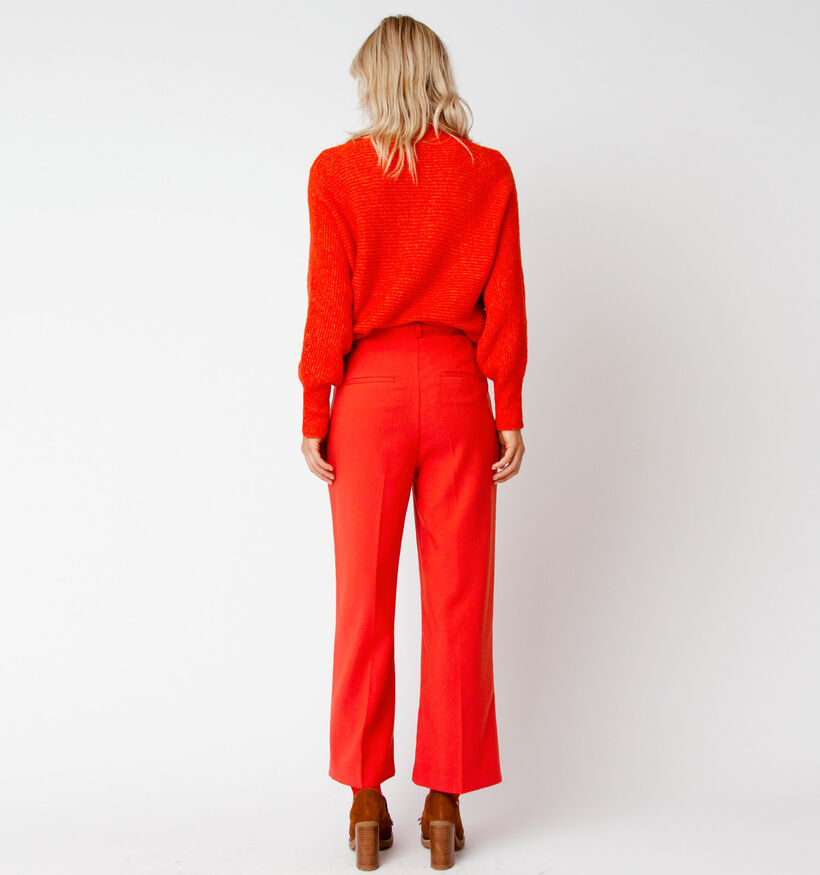 Vero Moda Nicoline Oranje Geklede Broek - L 30 (318453)