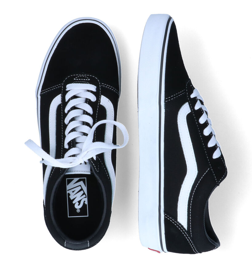 Vans Ward Baskets de skate en Brun pour hommes (328232)