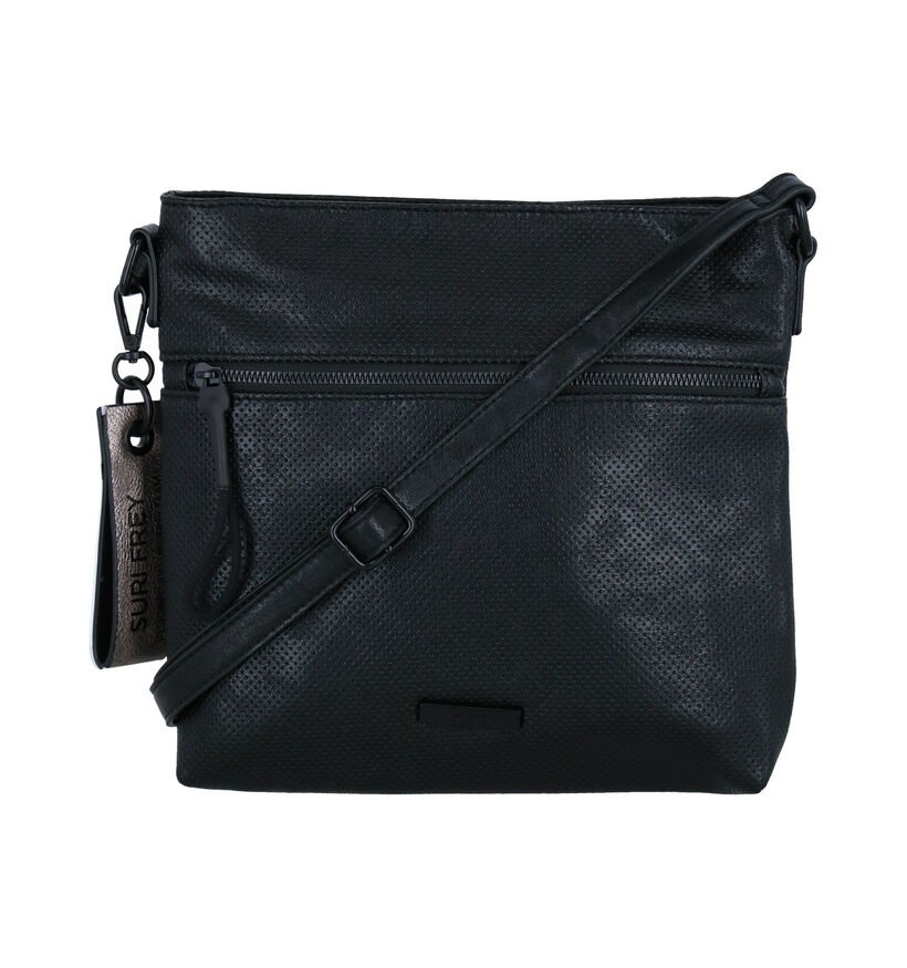 Suri Frey Fany Zwarte Crossbody Tas in kunstleer (283490)