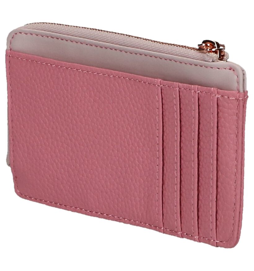 Roze Kaartenhouder Ted Baker Lotta in leer (236398)