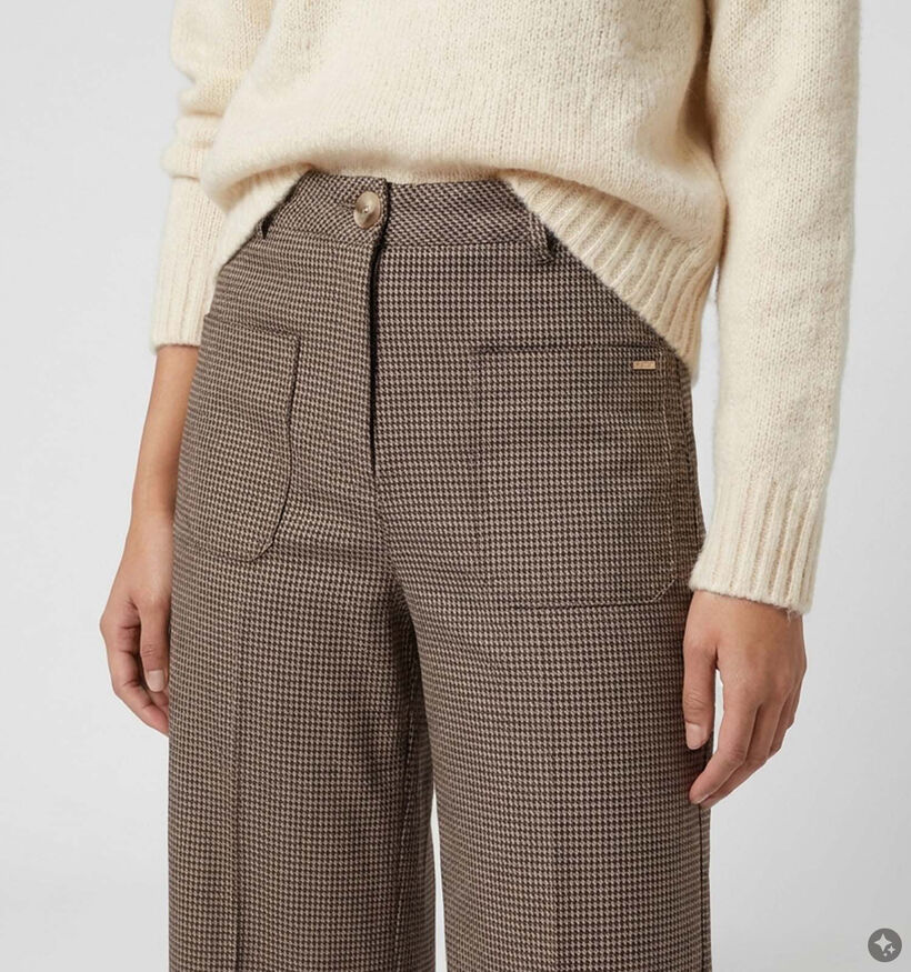 Deeluxe Original Debby Pantalon en Marron pour femmes (382284)