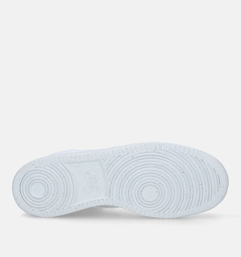 Nike Court Vision Mid Next Nature Baskets en Blanc pour hommes (332321)