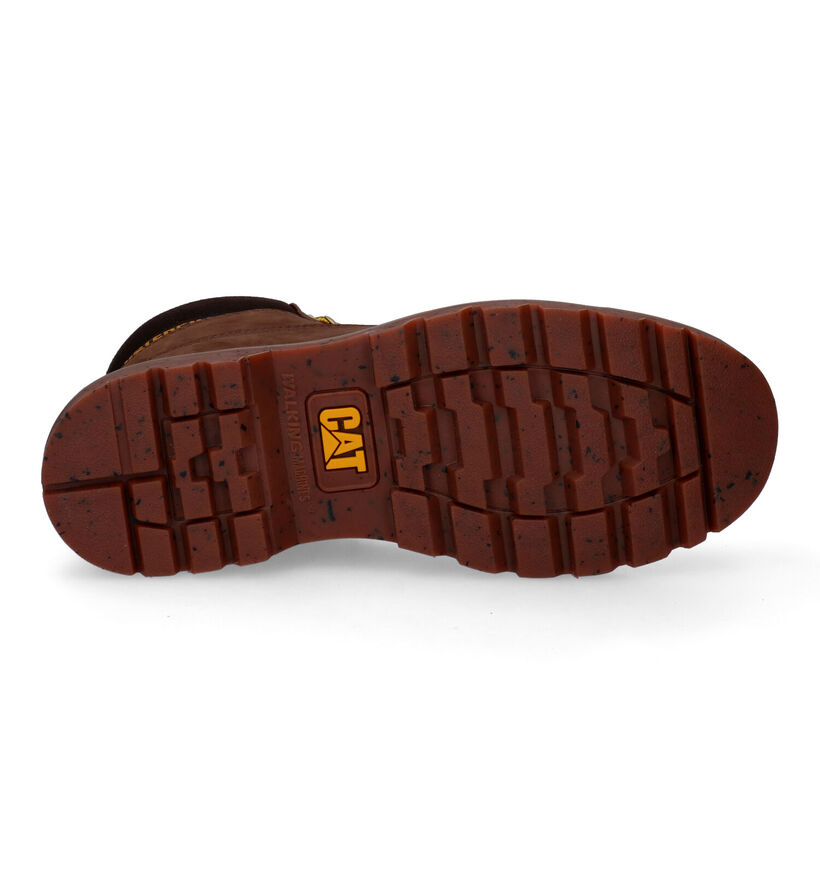 Caterpillar Colorado Cognac Bottines in daim (295022)