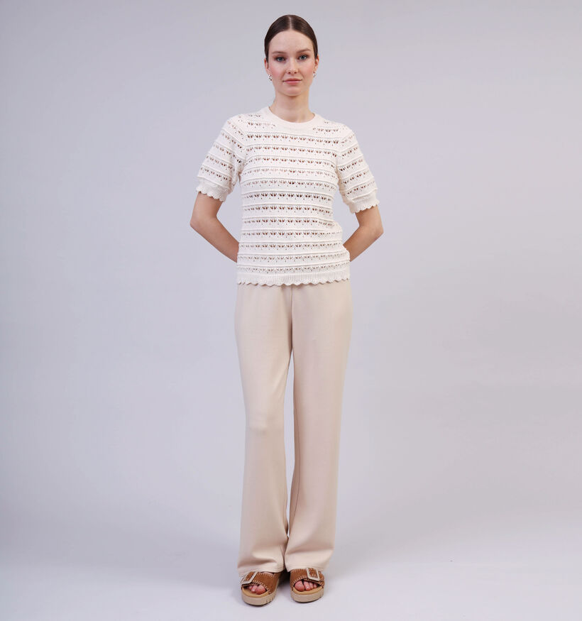 Vila Dolise Beige Knit trui voor dames (351794)
