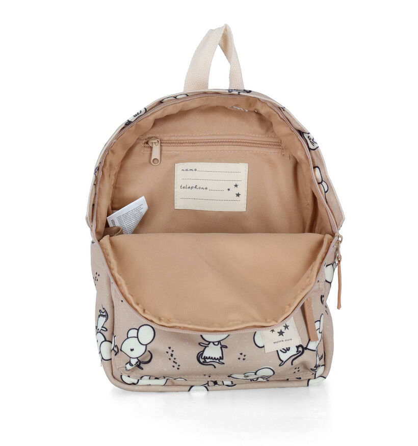 Kidzroom Sac à dos en Beige pour filles, garçons (310752)