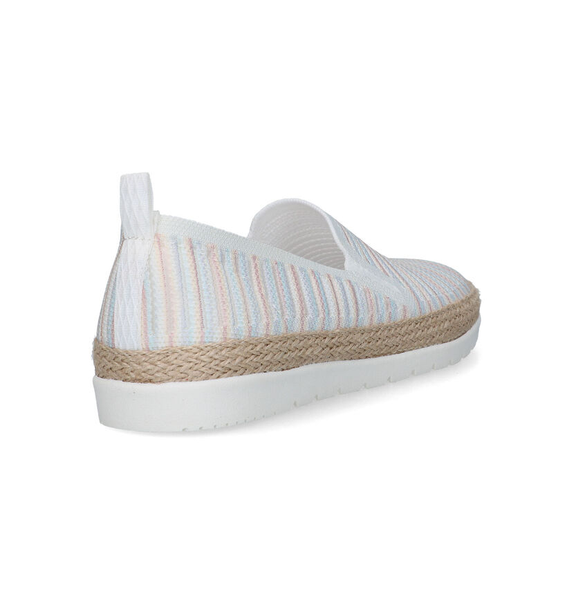 Skechers Bobs Flexpadrille Espadrilles en Écru en textile (324072)